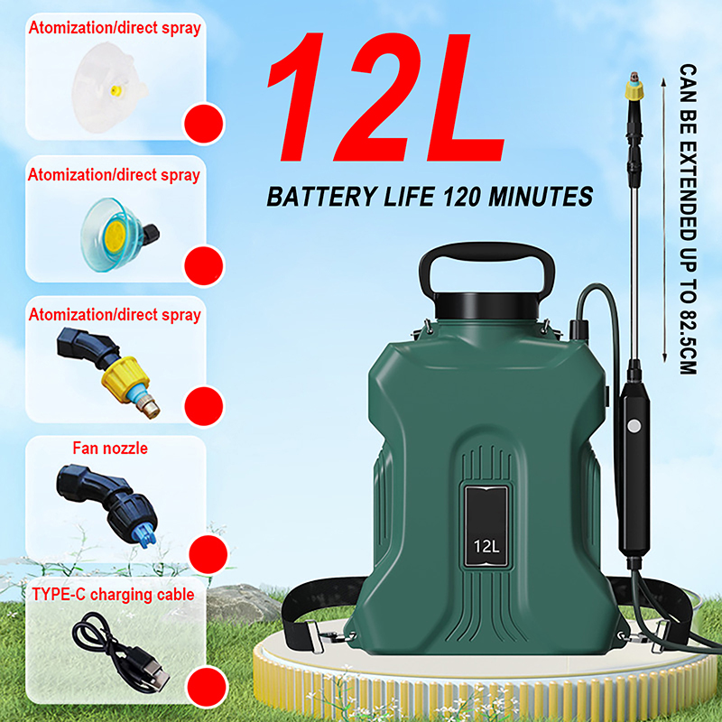 Electric Sprayer Backpack - Высокое качество 12л электрический опрыскиватель 2500