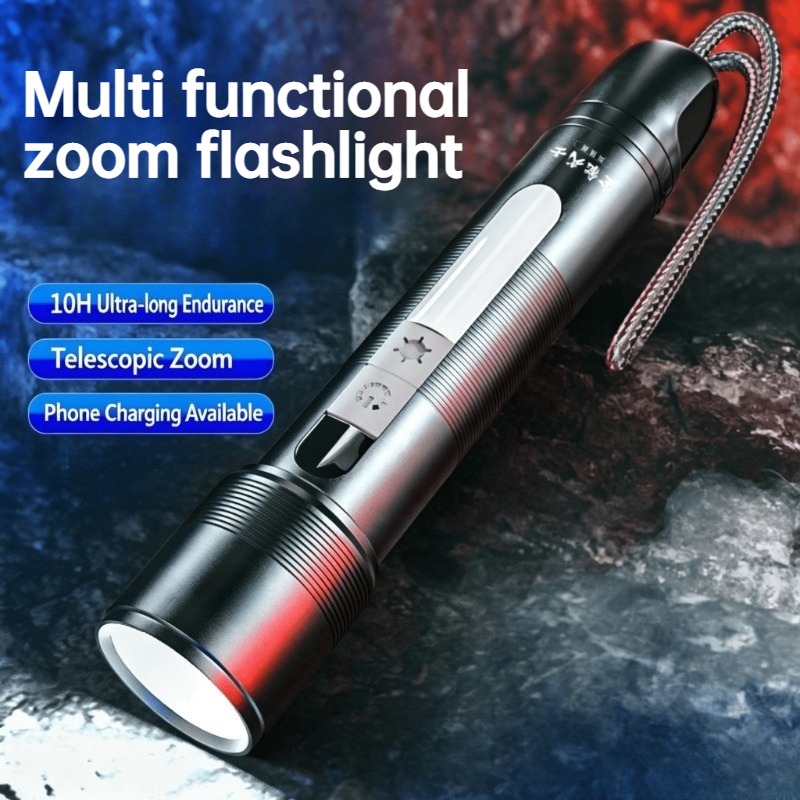 Outdoor Power Lights - Многофункциональный светодиодный фонарь с регулируемым фокусом,