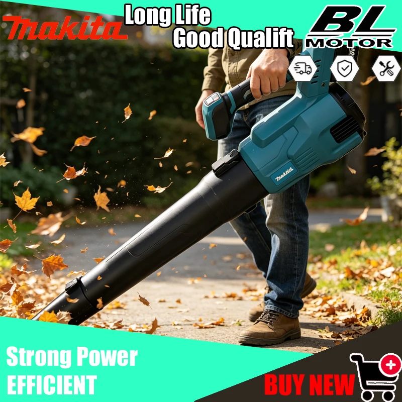 Leaf Blower Cordless - Аккумуляторная воздуходувка Makita 18В: ручной электрический