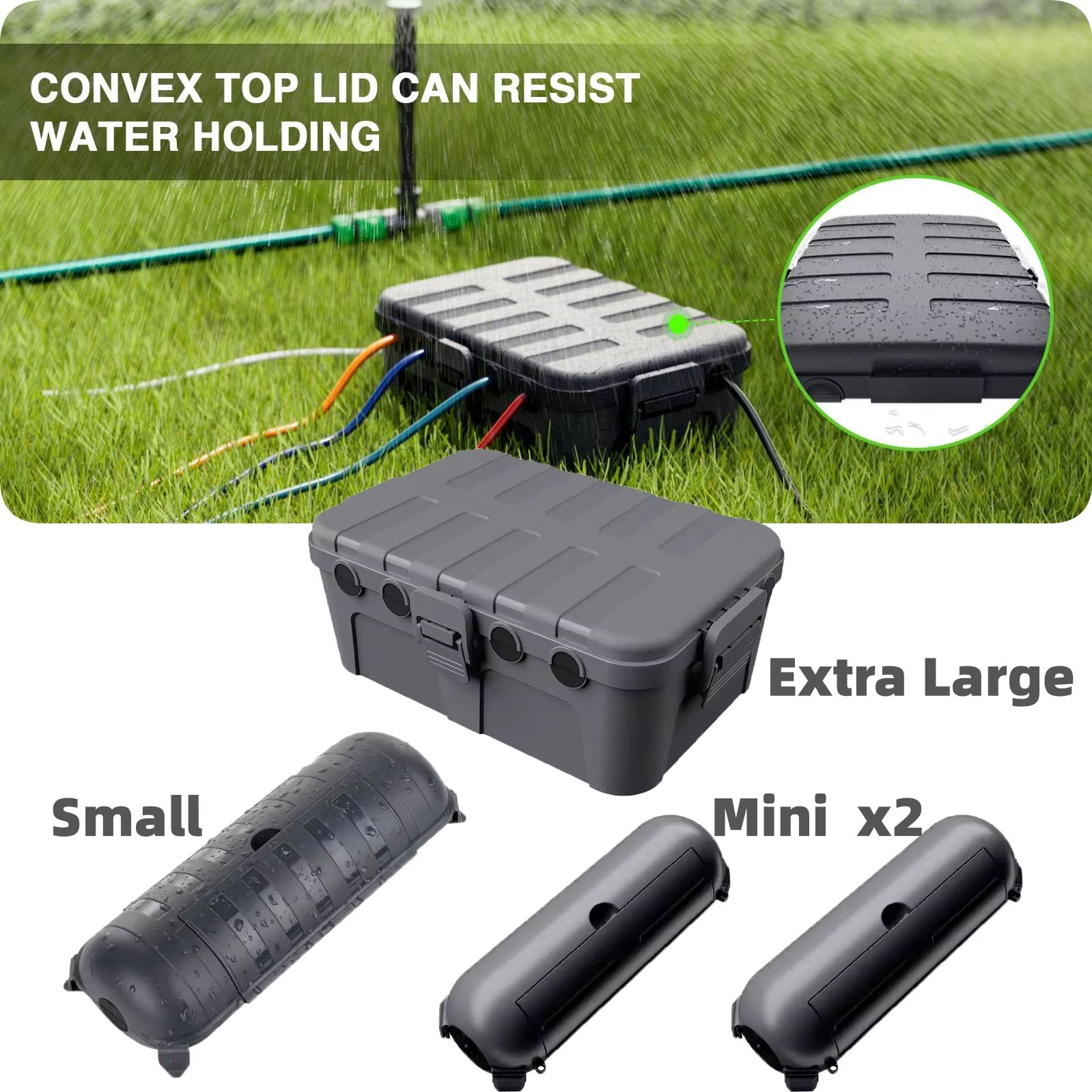 Outdoor Power Hub - Большие всепогодные защитные колпаки для уличных