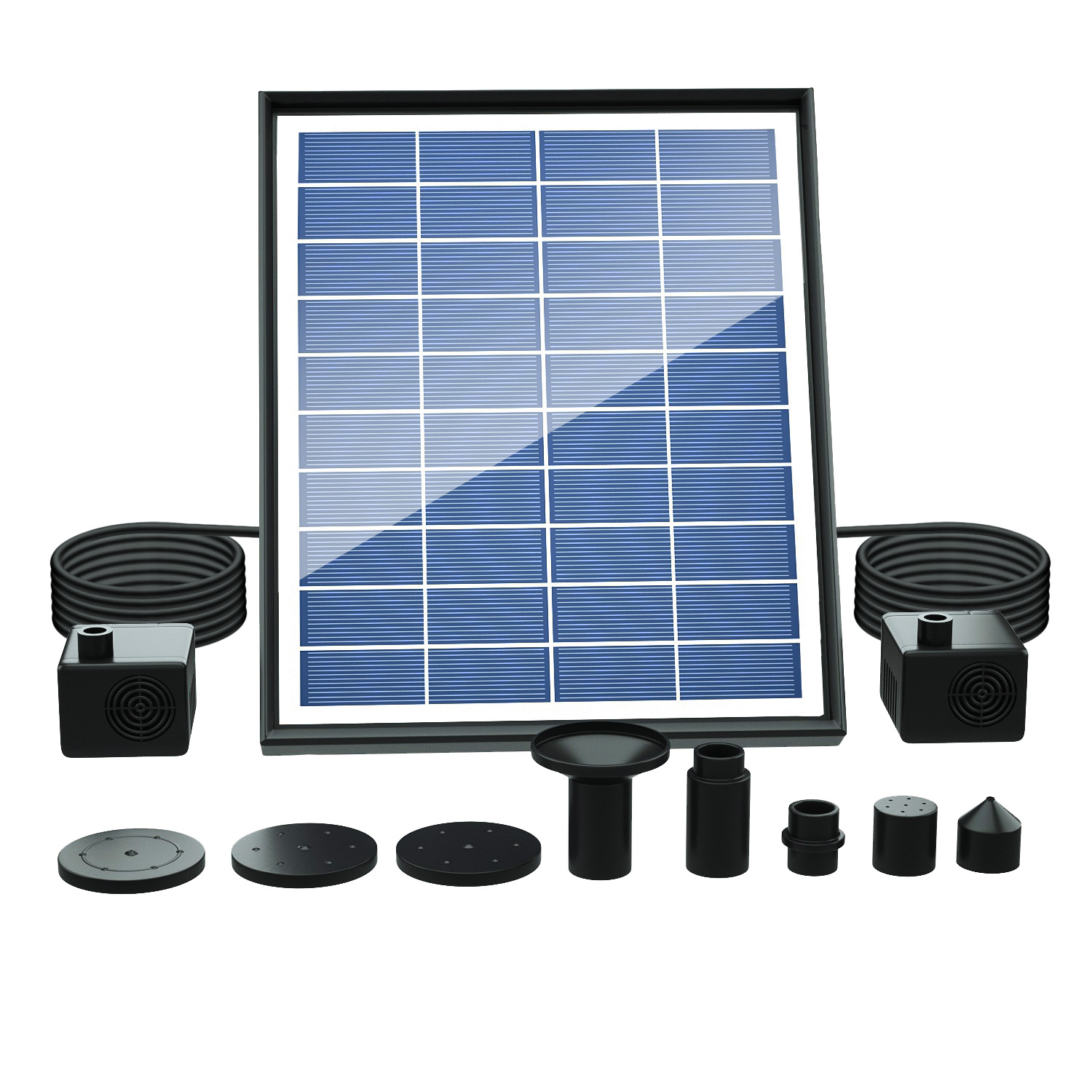 Panel Power Outdoor - Солнечный фонтан, насос для птичьей купальни