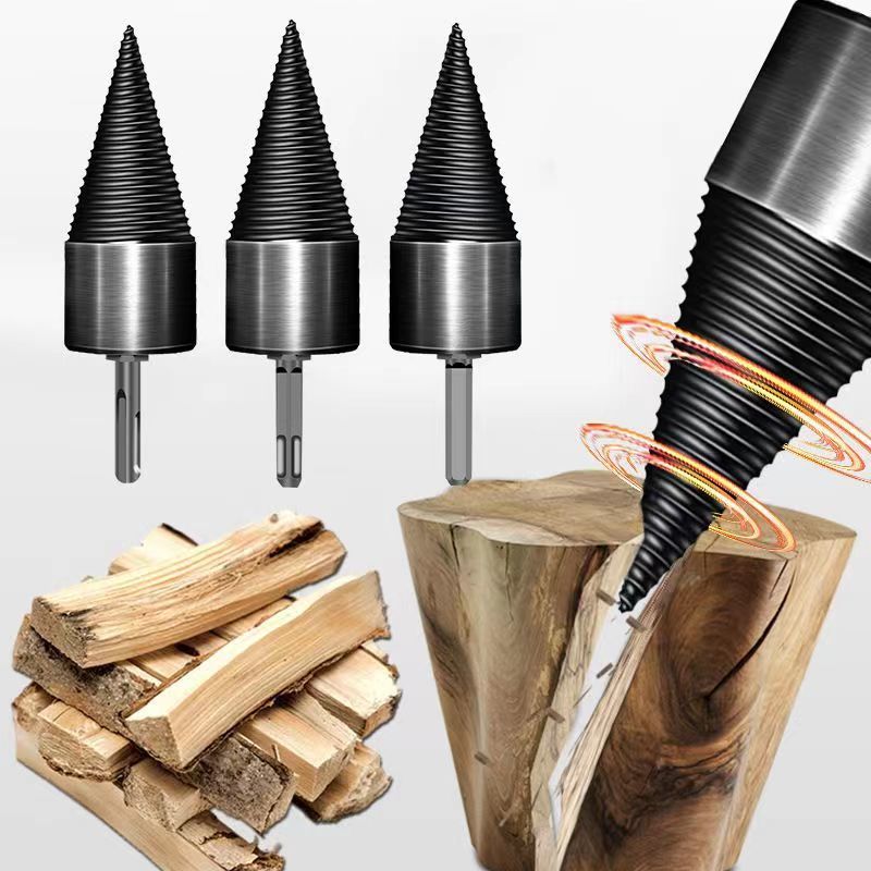 Log Splitter Electric - Сверло для дрели, разделитель для древесины,