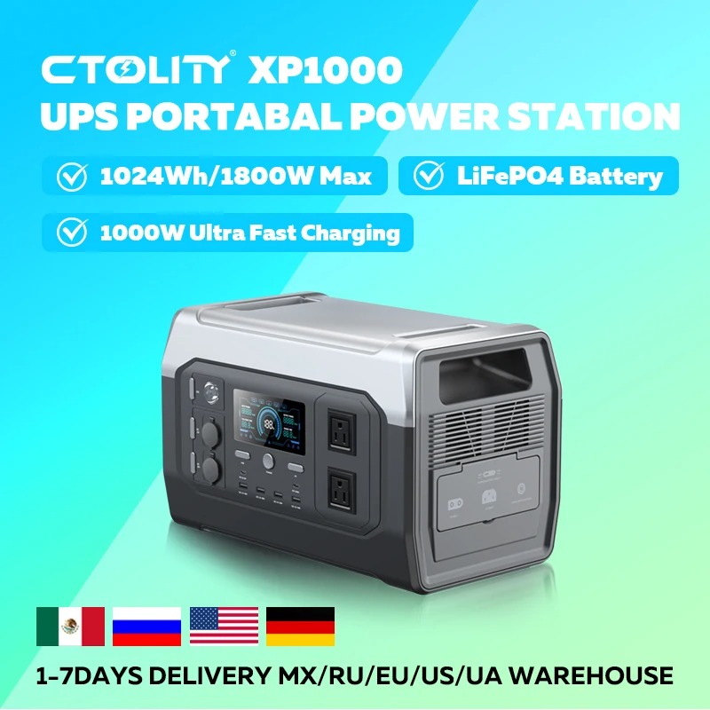 Outdoor Power Station - 【Хит продаж】 Портативная солнечная электростанция CTOLITY