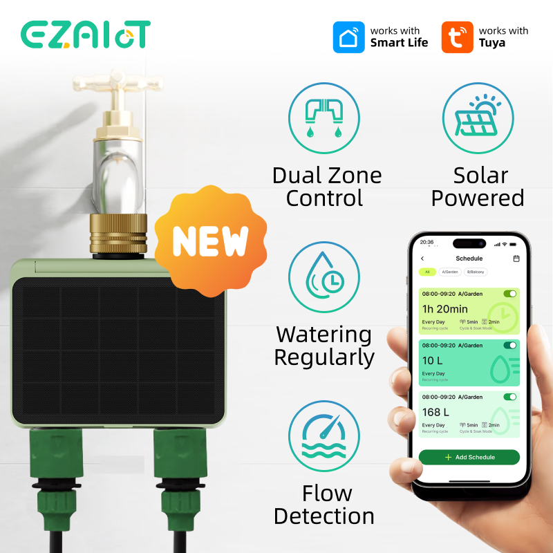 Power Zone Outdoor Timer - Умный Wi-Fi таймер полива Tuya, контроллер