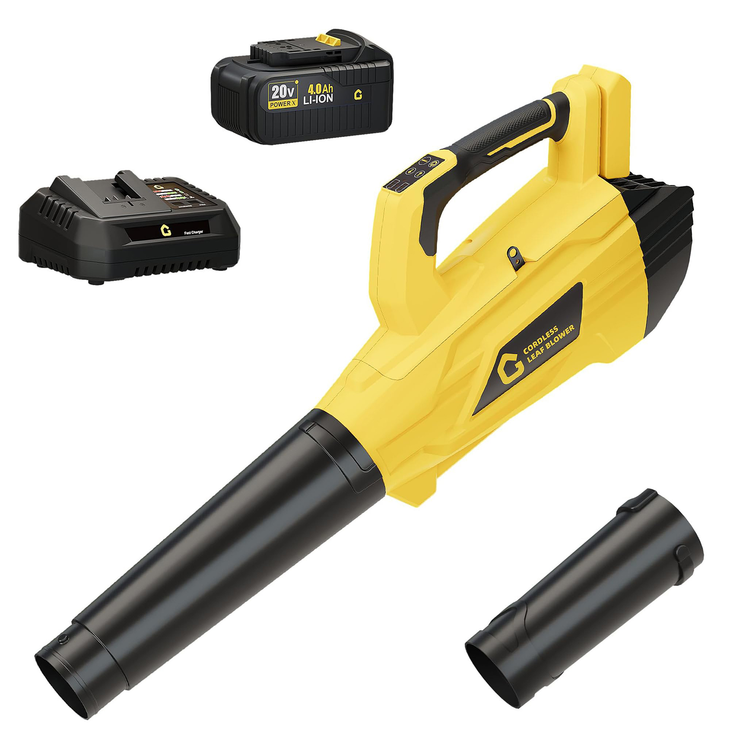 Leaf Blower Cordless - Аккумуляторная воздуходувка для листьев 20В, 700