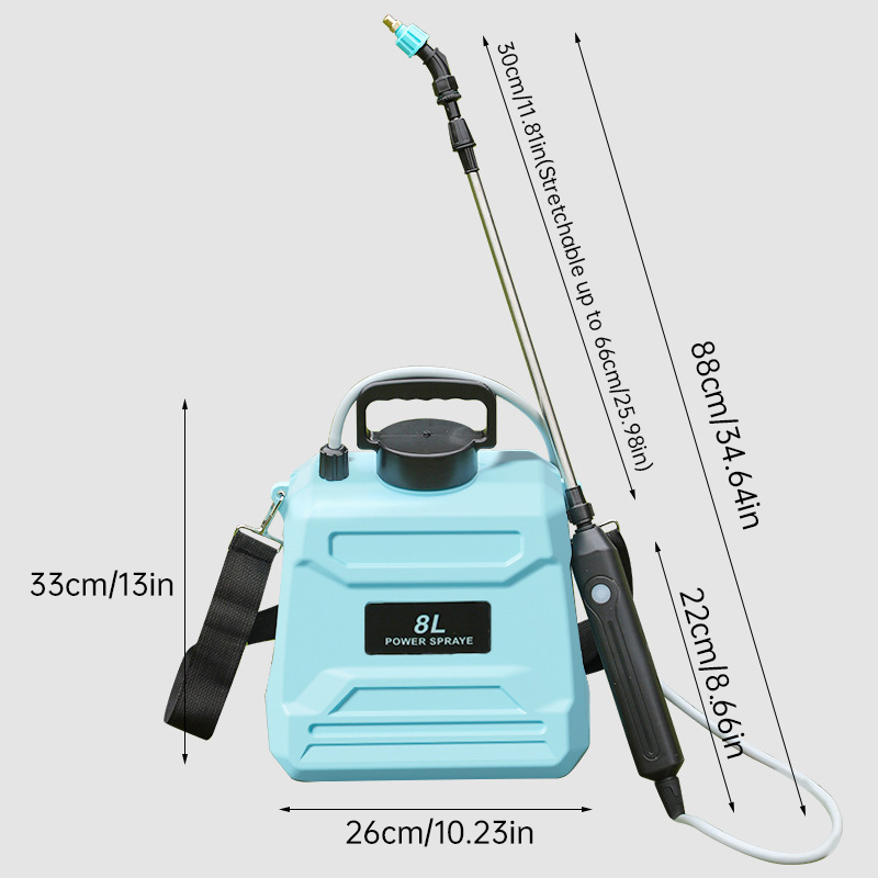 Electric Sprayer Backpack - Электрический распылитель 8 л, автоматический, для