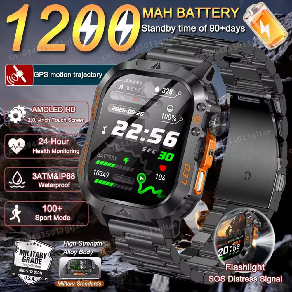 Outdoor Power Hours - Новые военные смарт-часы 2026 года для