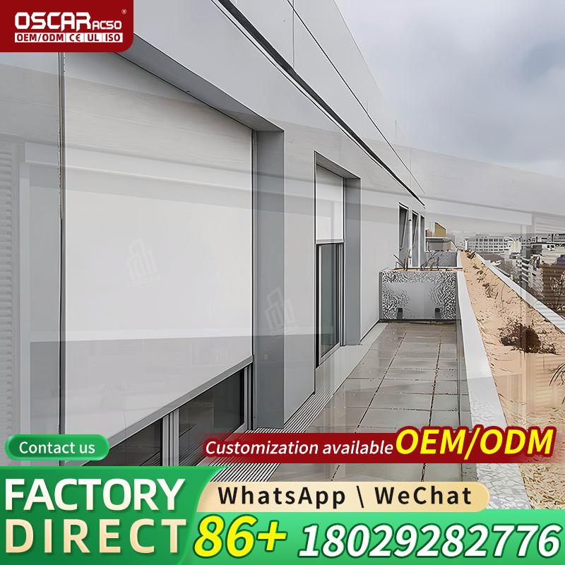 Outdoor Power Roller Shades - Комплект для утепления веранды на заказ:
