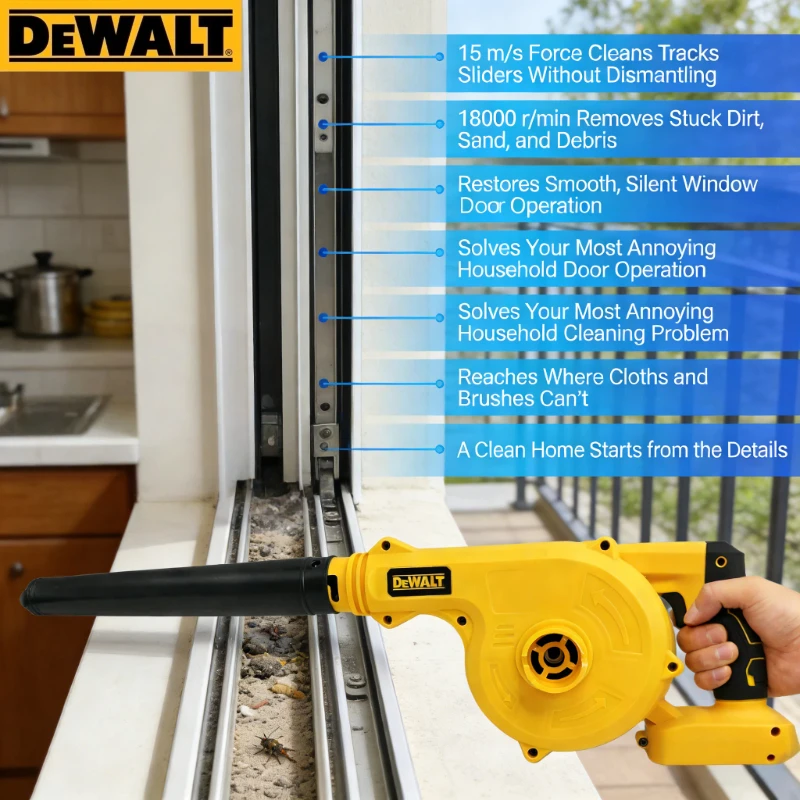 Leaf Blower Cordless - Универсальный инструмент Dewalt для уборки двора!