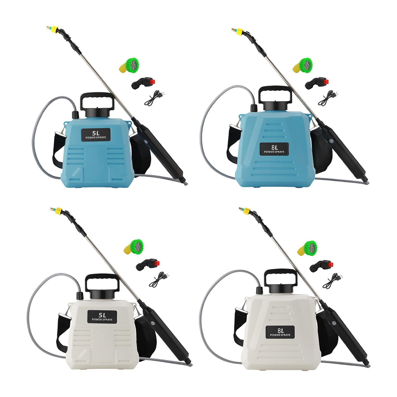 Electric Sprayer Backpack - Электрический распылитель для газона с двумя