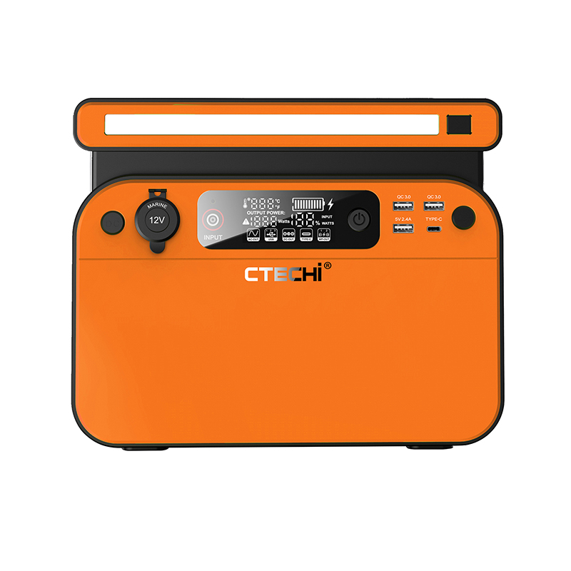 Ups Power Supply Outdoor - Портативный солнечный генератор CTECHi 500W, ИБП,
