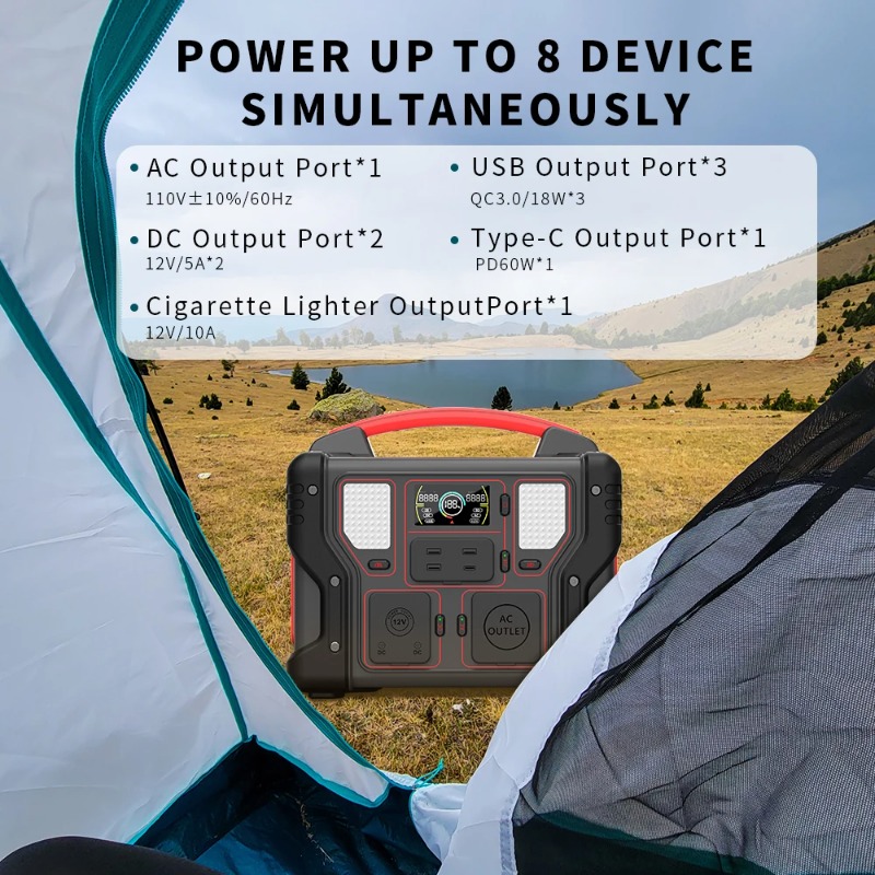 Высококачественная портативная – обзор и цена Outdoor Power Station