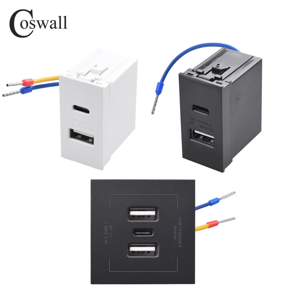 Серия COSWALL E45/P45, белая/ч – обзор и цена Outdoor Power Hub
