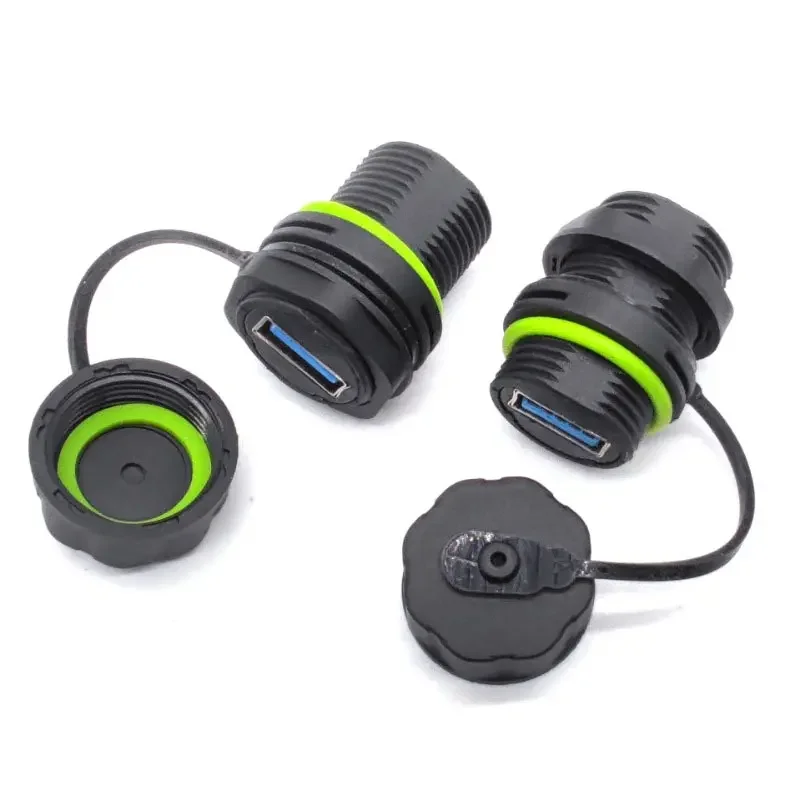 IP68 USB 3.0 Панельный разъем  – обзор и цена Outdoor Power Outlet Extension