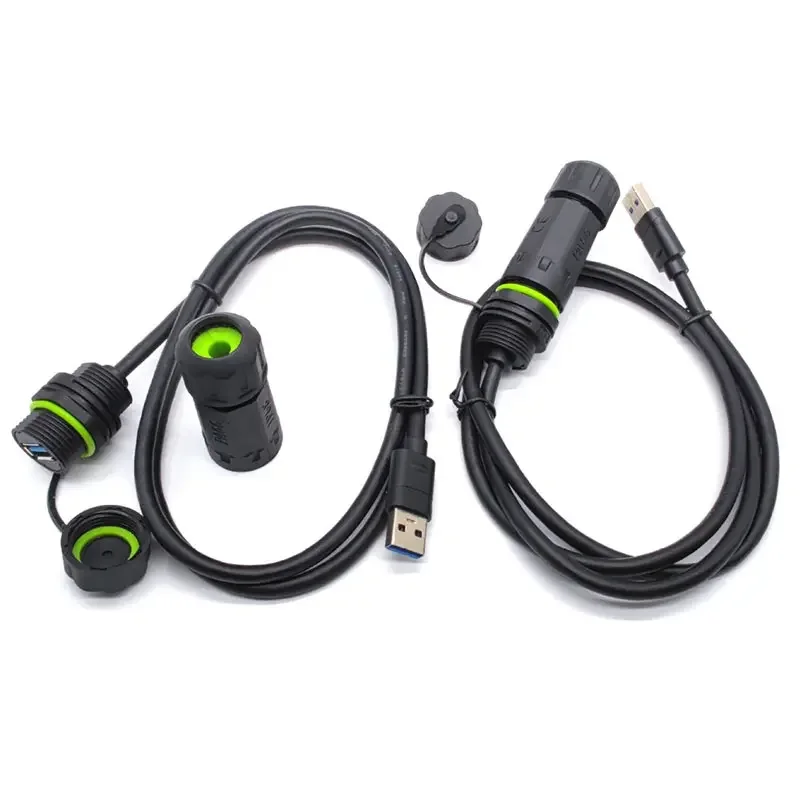 IP68 USB 3.0 Панельный разъем  – обзор и цена Outdoor Power Outlet Extension