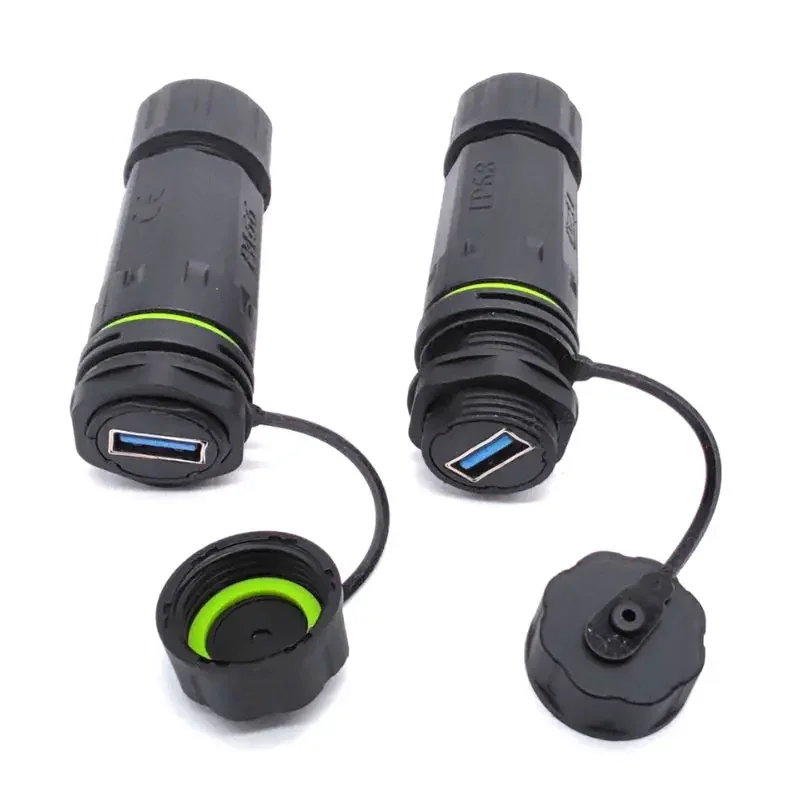 IP68 USB 3.0 Панельный разъем  – обзор и цена Outdoor Power Outlet Extension