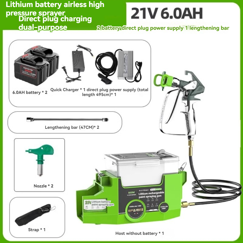 Портативный безвоздушный распы – обзор и цена Electric Sprayer Backpack