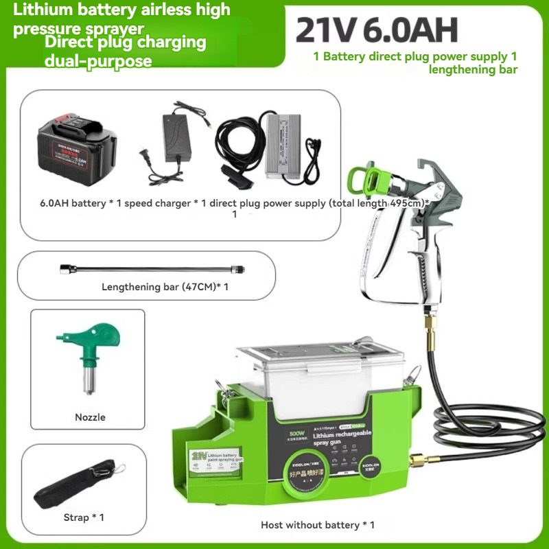 Портативный безвоздушный распы – обзор и цена Electric Sprayer Backpack