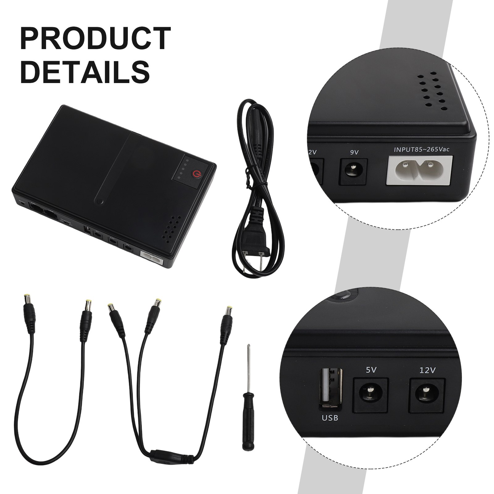 ИБП 1018L 5В 9В 12В для роутер – обзор и цена Ups Power Supply Outdoor
