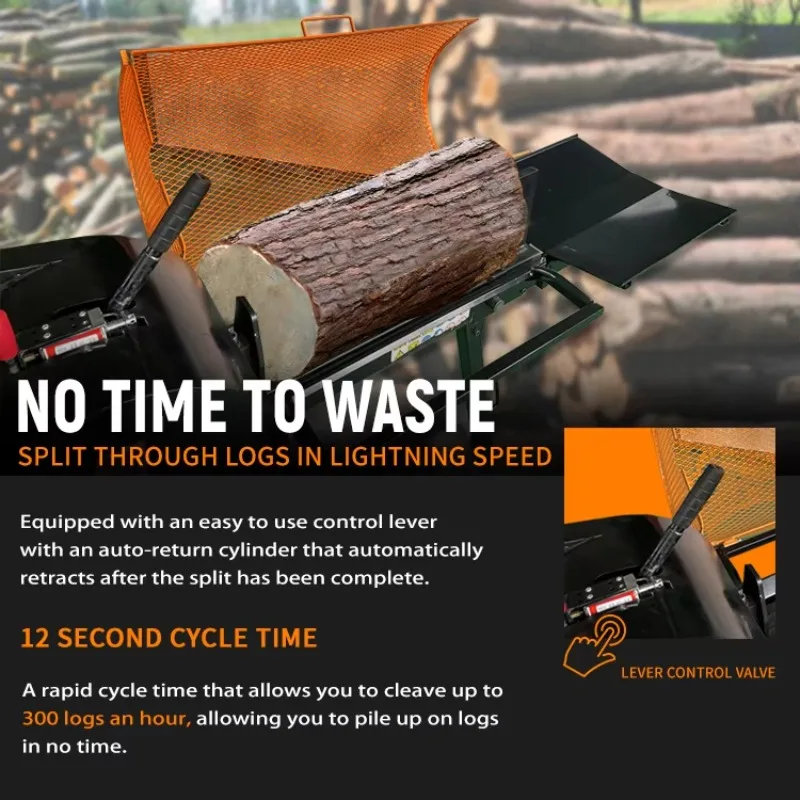 【Заводская цена】Электрический  – обзор и цена Log Splitter Electric