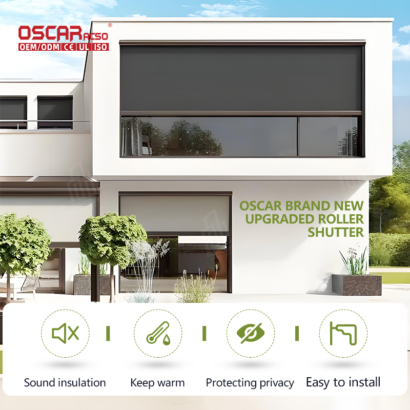 Современный электрический алюм – обзор и цена Outdoor Power Roller Shades