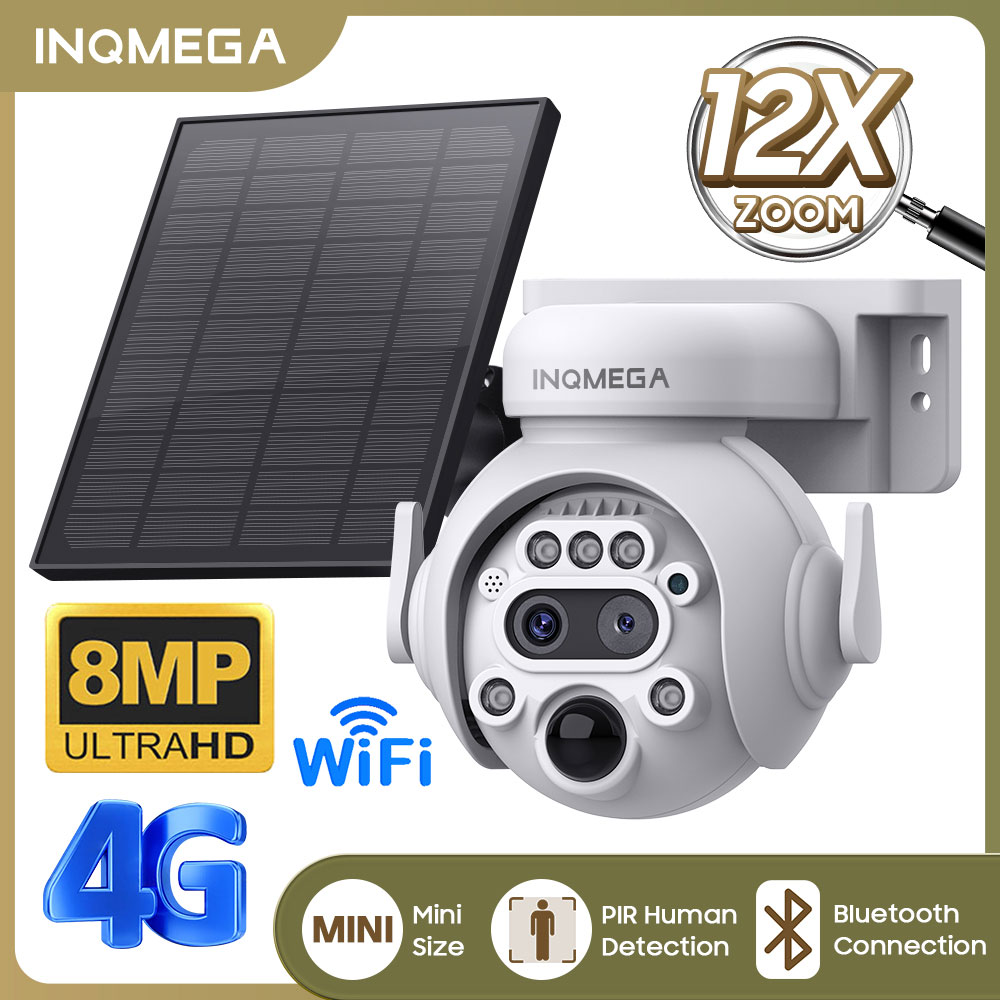 INQMEGA 8-мегапиксельная 4K ка – обзор и цена Panel Power Outdoor