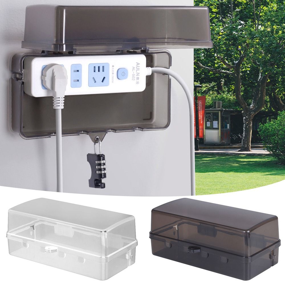 Прочный пластиковый защитный к – обзор и цена Outdoor Power Outlet Extension