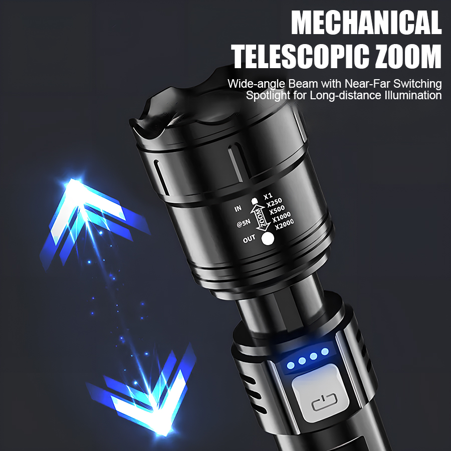 Мощный светодиодный фонарь P50 – обзор и цена Outdoor Power Lights