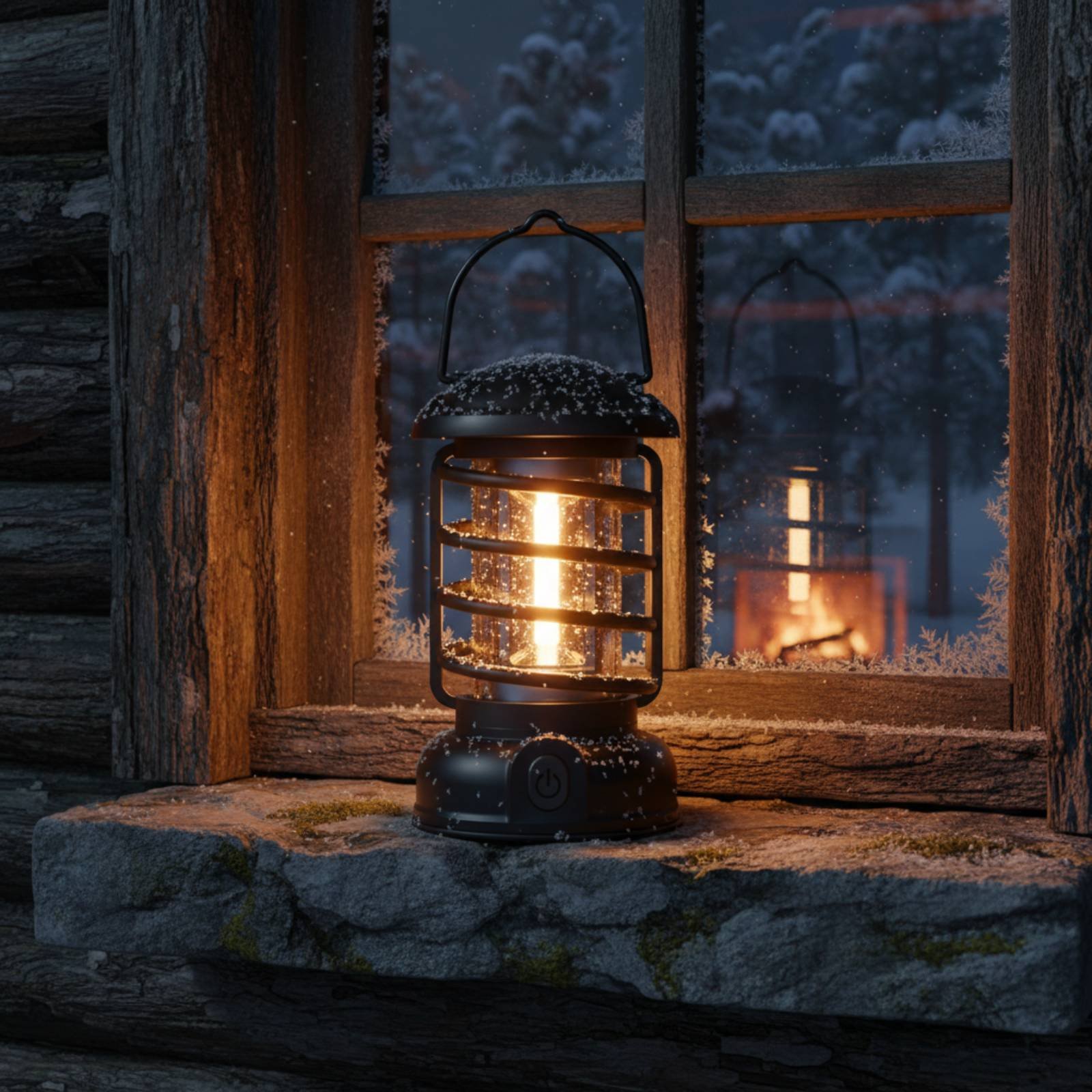 Ретро-фонарь для кемпинга с дв – обзор и цена Outdoor Power Lights