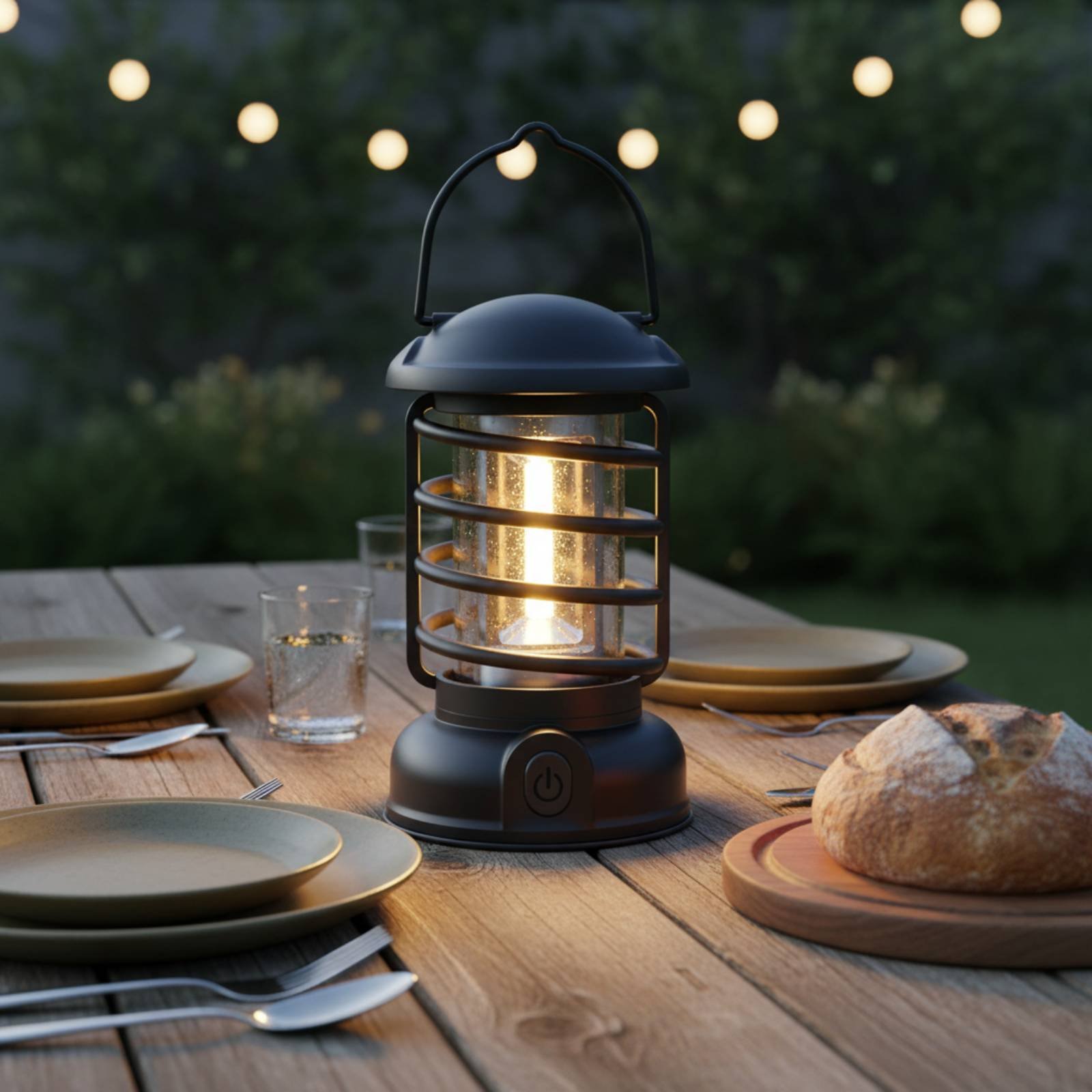 Ретро-фонарь для кемпинга с дв – обзор и цена Outdoor Power Lights
