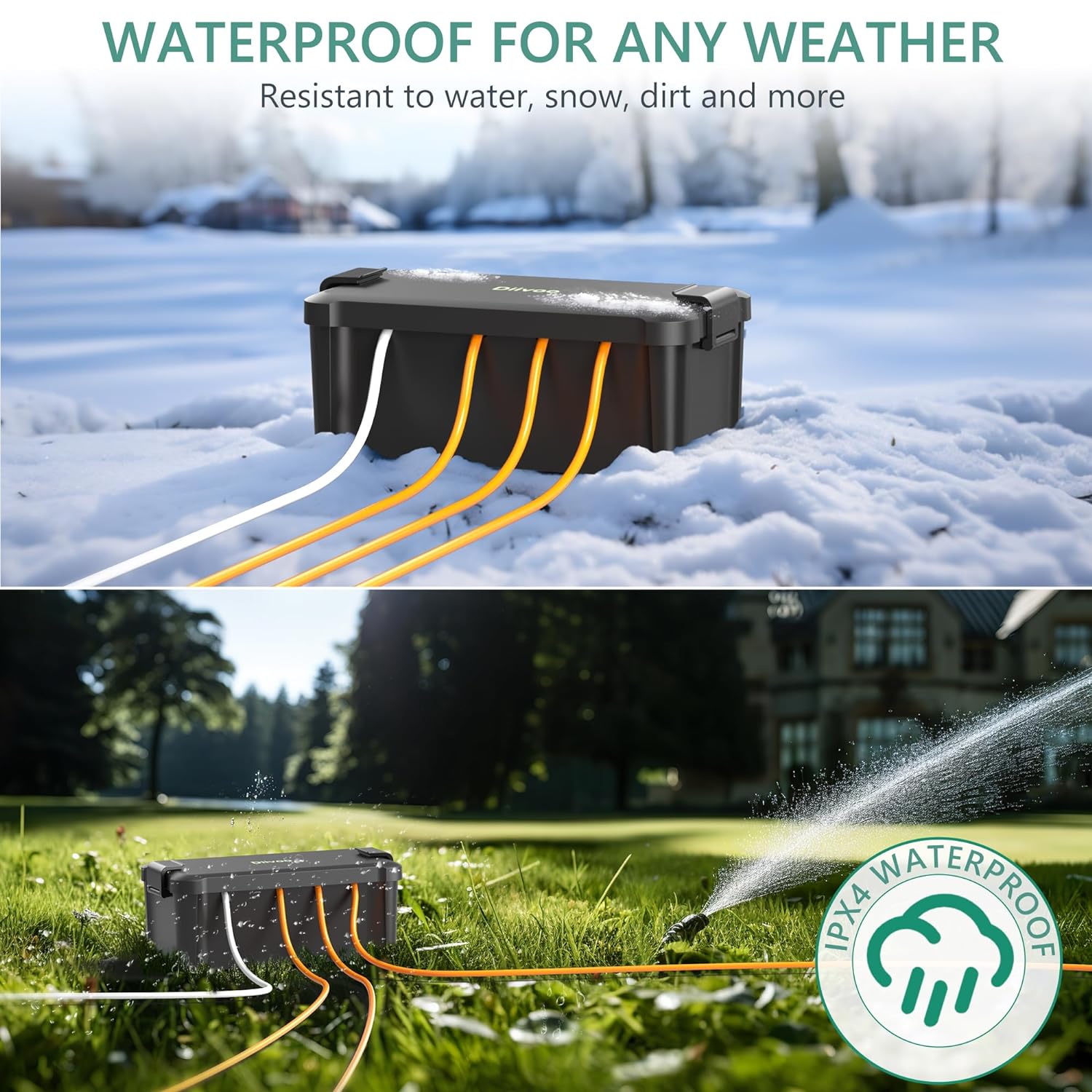 Diivoo уличная водонепроницаем – обзор и цена Outdoor Power Port