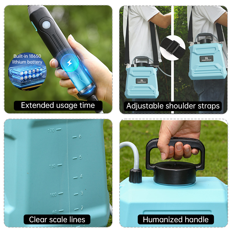Электрический распылитель 8 л, – обзор и цена Electric Sprayer Backpack