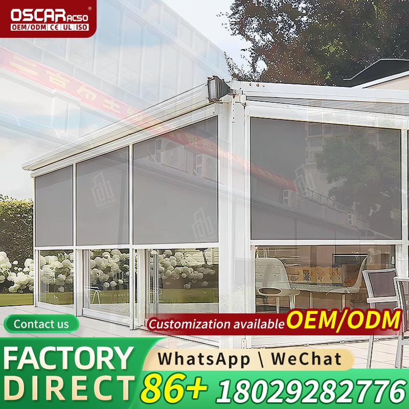Комплект для утепления веранды – обзор и цена Outdoor Power Roller Shades
