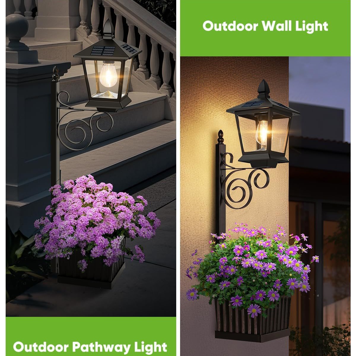 Солнечный светильник-кашпо 2-в – обзор и цена Outdoor Power Lights