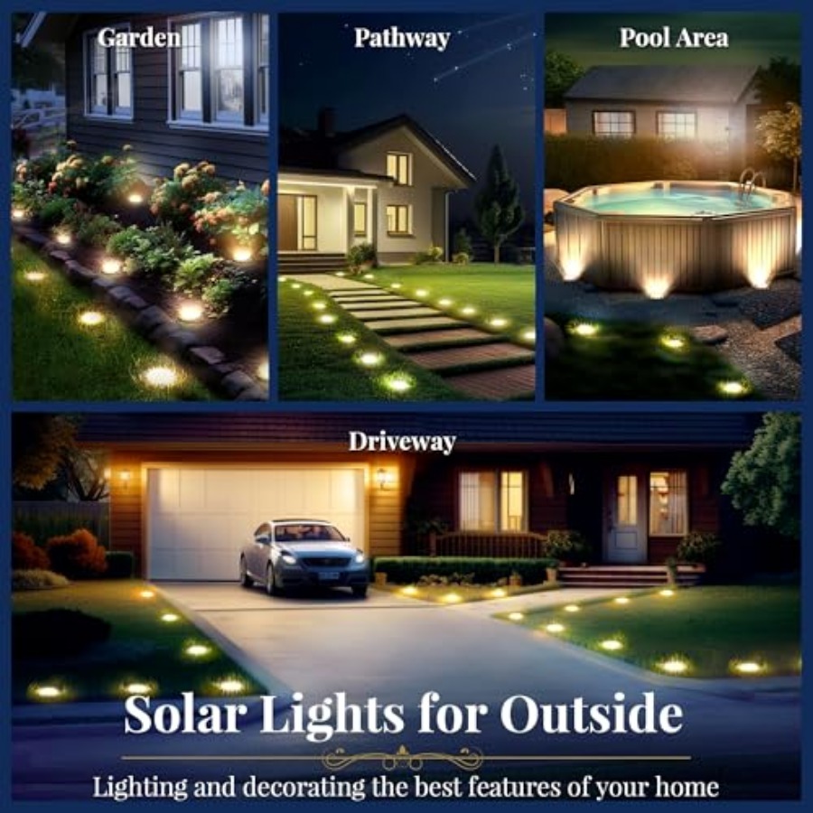Солнечные садовые светильники, – обзор и цена Outdoor Power Lights