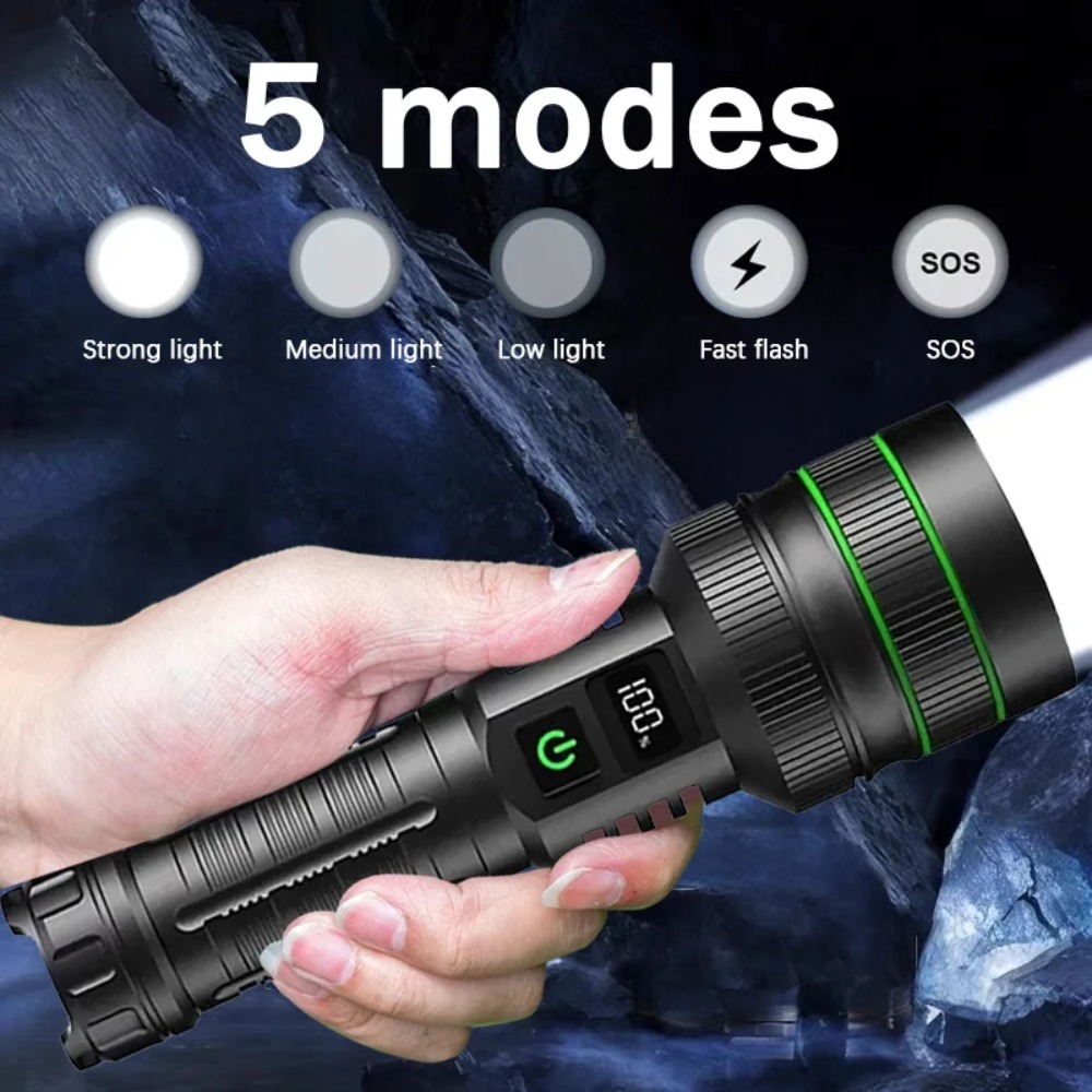 Мощный светодиодный фонарик с  – обзор и цена Outdoor Power Lights