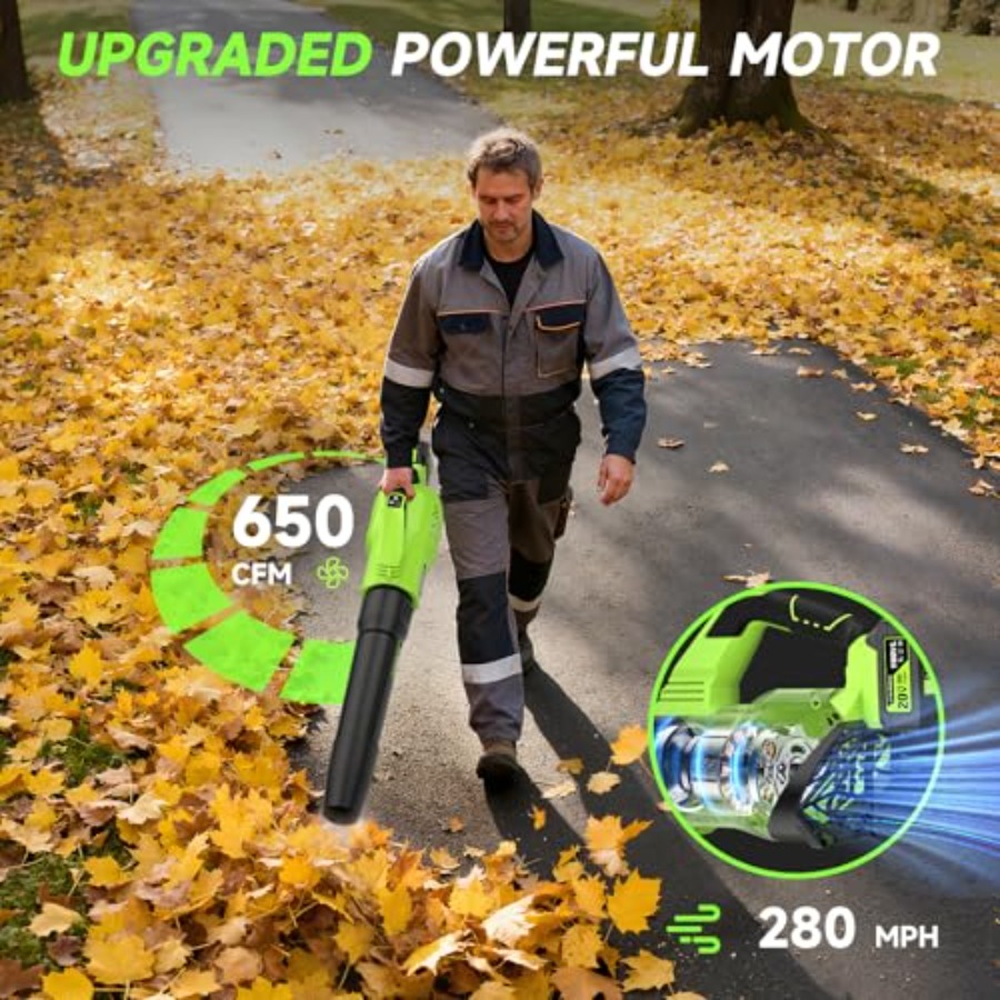Беспроводная воздуходувка для  – обзор и цена Leaf Blower Cordless
