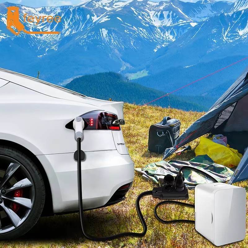 Кабель для разрядки Feyree V2L – обзор и цена Outdoor Power Station